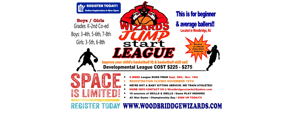 Jump Start League (Seasonal) All - Year Round